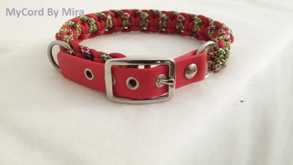 M 271 US Cord Halsband rot